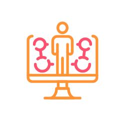 icone créer votre stratégie digitale sociale